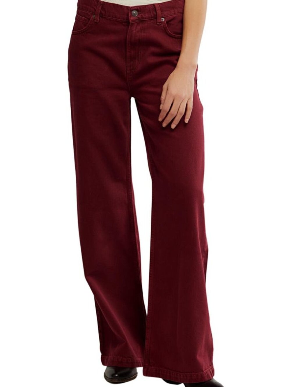 Free Stride Jeans Crimson Red